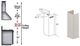 ZLINE 61" Cottage White Wall Hood Extension-1