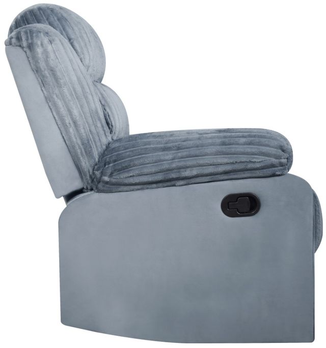 New Classic® Home Furnishings Willow Gray Manual Dual Reclining Sofa-4