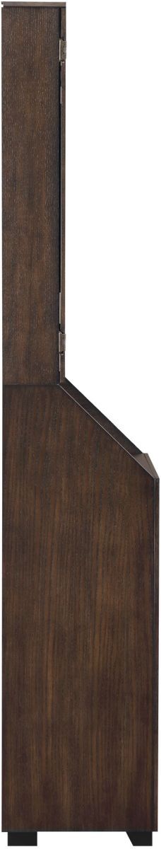 Elements International Bones Brown Dartboard Cabinet-3