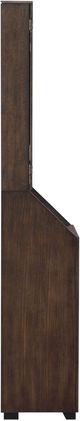 Elements International Bones Brown Dartboard Cabinet-3