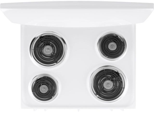 GE® 30" White Freestanding Electric Range-2