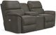 La-Z-Boy® Brooks Slate Power Reclining Loveseat with Headrest and Console-5