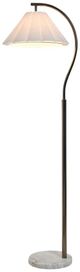 Stylecraft Tamara Day Vivienne Black 65"H Floor Lamp-1