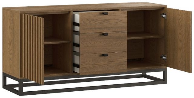 HH2 Home Reserve Light Brown 60'' Entertainment Console-1