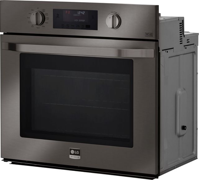 LG Studio 29.75" Black Stainless Steel Electric Single Oven Built In-3