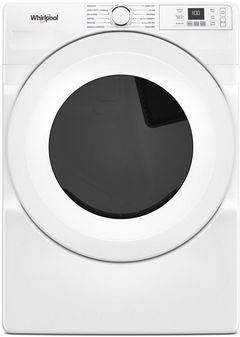 Whirlpool® 7.4 Cu. Ft. White Front Load Electric Dryer