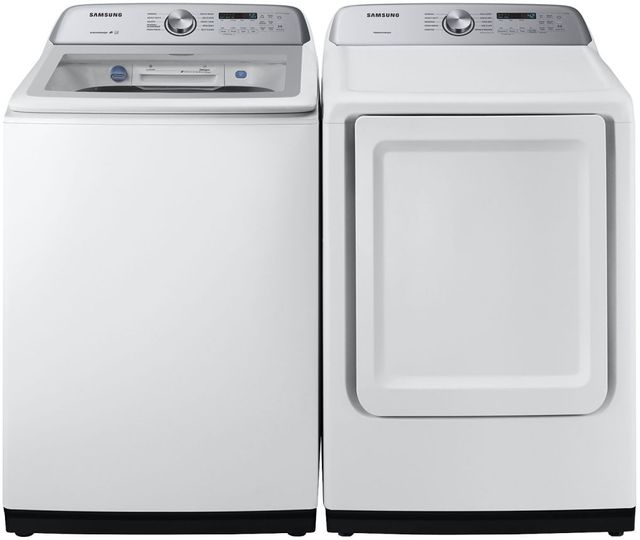Samsung White Laundry Pair-0