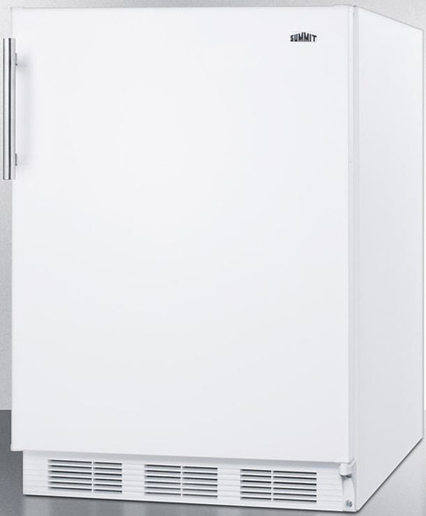 Summit® 24" 5.5 Cu. Ft. White Compact Refrigerator-1
