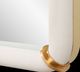 Uttermost® Cyprus White Dressing Mirror-5