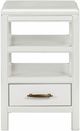 aspenhome® Alexander White Chairside Table-2