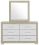 Global Furniture USA Emma Natural/White Dresser-2