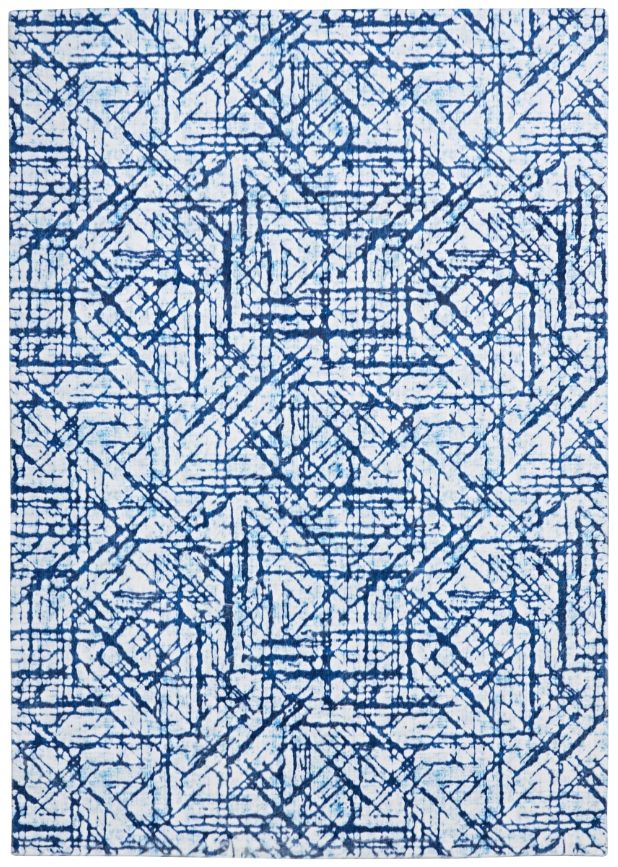 Linon Motif Printed Faux Rabbit Ingrain 5'x7' Area Rug-0