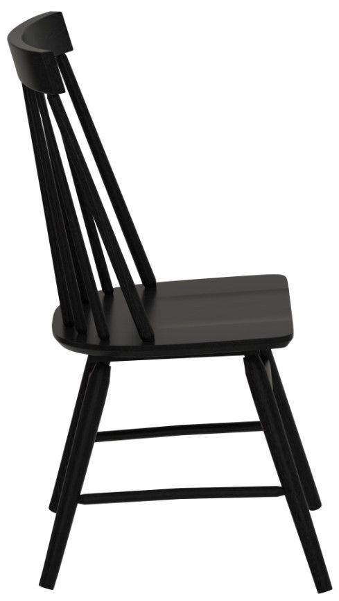 Emerald Home Midland Black Dining Chair-4