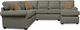England Furniture Customizable Charlie Dark Brown Sectional-1