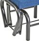 PEL International Footstools Blue Gliding Footstool-1