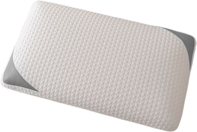 SlumberShield® Embrace White Ice King Pillow-0