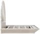Michael Amini® Fantosini Silver Leaf Eastern King Fan Bed-4