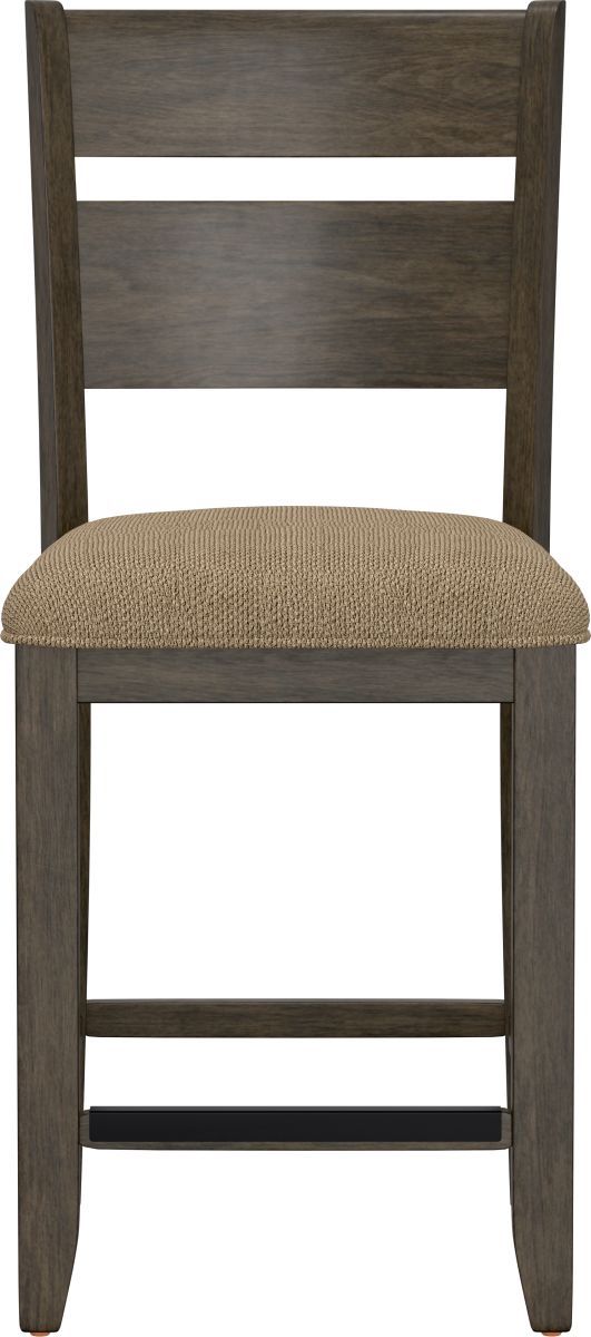 Emerald Home Sarasota 6-Piece Brown/Dark Brown Counter Table Set-3