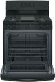 GE® 30" Black Freestanding Gas Range-2