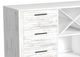 Elements International Rogen Rustic White Server-1