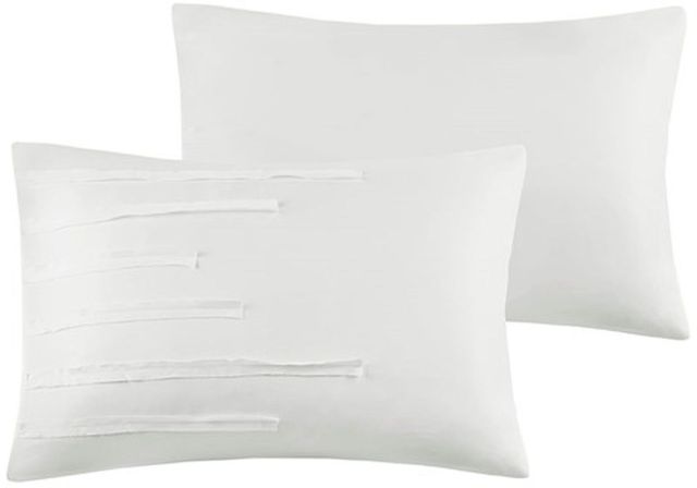 Olliix by 510 Design White Jenda 8 Piece King Comforter Set-2