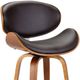 Armen Living Solvang Brown/Walnut Counter Stool-3