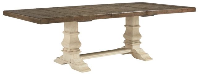 Signature Design by Ashley® Bolanburg 9-Piece Antique White Dining Room Set-1