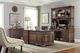 aspenhome® Arcadia Truffle Credenza Hutch-2