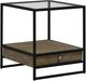 Liberty Furniture Bedford 3-Piece Black/Clear/Weathered Oak Occasional Table Set-4