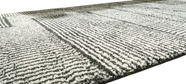 Signature Design by Ashley® Kurtmen Black/Ivory 5'x7' Area Rug-1