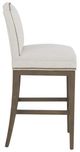Fairfield® Customizable Entree Dining Empire Short Back Bar Stool-2