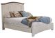 International Furniture Direct Pueblo White Queen Panel Bed-0
