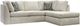 Overnight Sofa Max 2-Piece Cream L-Shaped Full Sofa Sleeper Sectional-1
