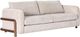 LH Home Seating Scale Parallel Brown/Sand Sofa-0