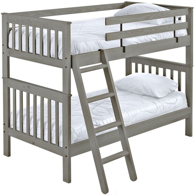 Crate Designs™ Furniture Storm Full/Full Tall Mission Bunk Bed-0