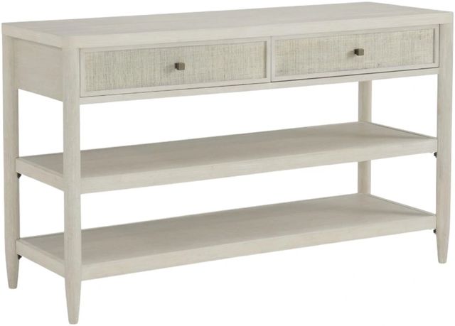Riverside Furniture Maren White Sand Sofa Table-0