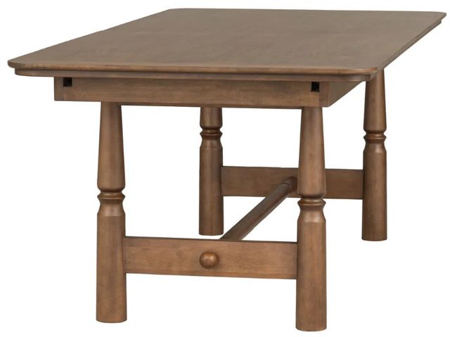 Flexsteel® Azalea Rectangular Walnut Dining Table-4