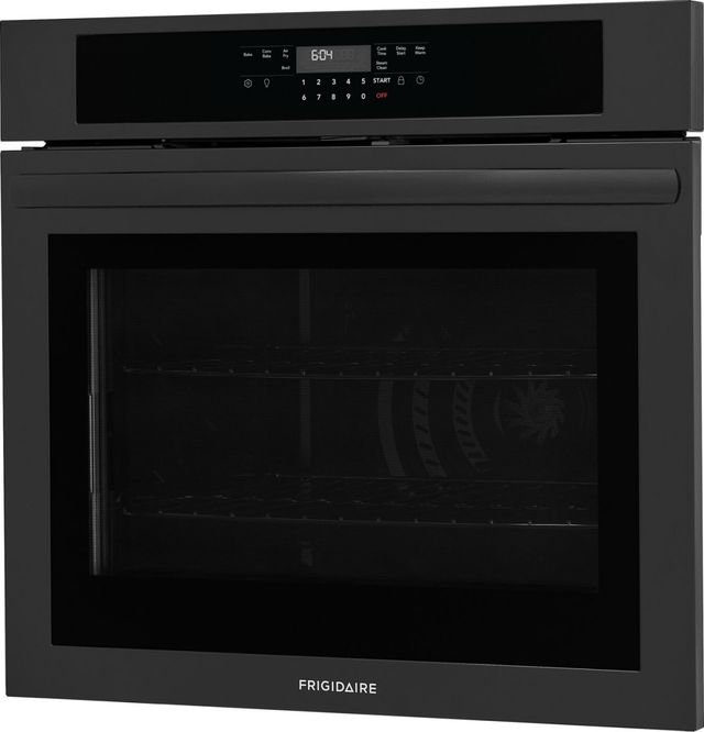 Frigidaire® 30” Black Electric Single Wall Oven with Air Fry-1