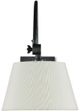 Currey & Company Ashby Eggshell/Oil Rubbed Bronze Swing-Arm Wall Sconce-2