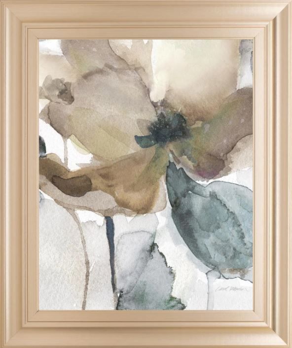Classy Art Watercolor Poppy I by Carol Robinson Framed Print Wall Art-0