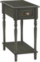 Monarch Specialties Inc. Green Veneer 2-Tier Narrow End Table-0