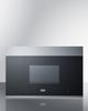Summit® 1.3 Cu. Ft. Black with Stainless Steel Over the Range Microwave-0
