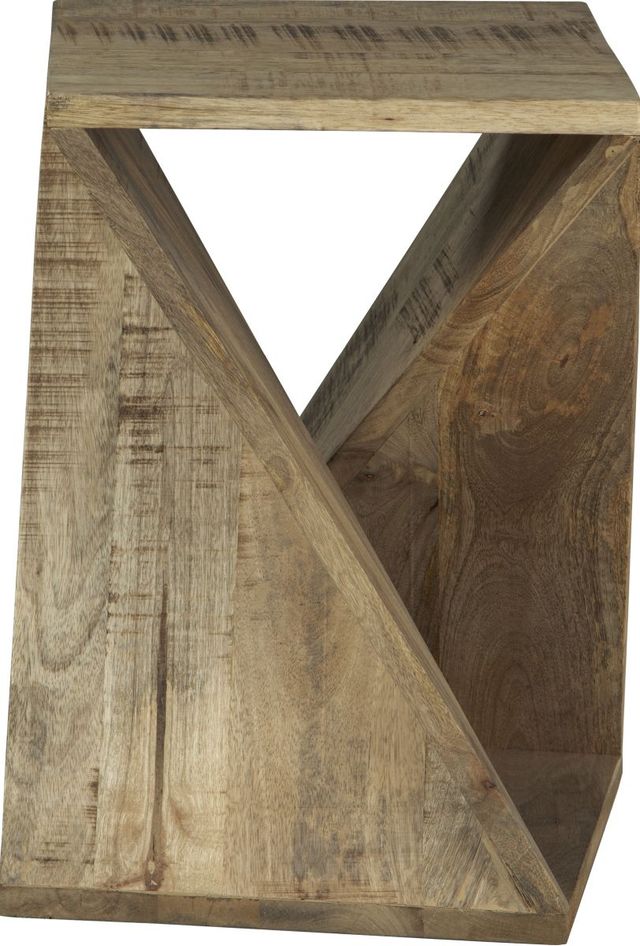 Signature Design by Ashley® Zalemont Distressed Brown Accent Table-1