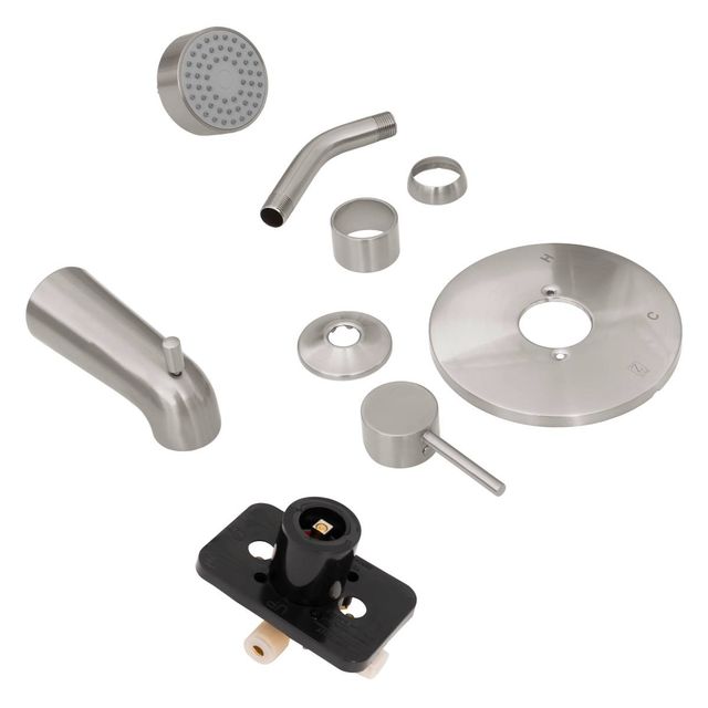 ZLINE Palisades Brushed Nickel Elegant Shower System-4