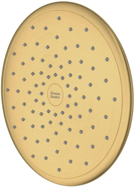 American Standard Spectra® Brushed Cool Sunrise Water-Saving Rain Showerhead-1