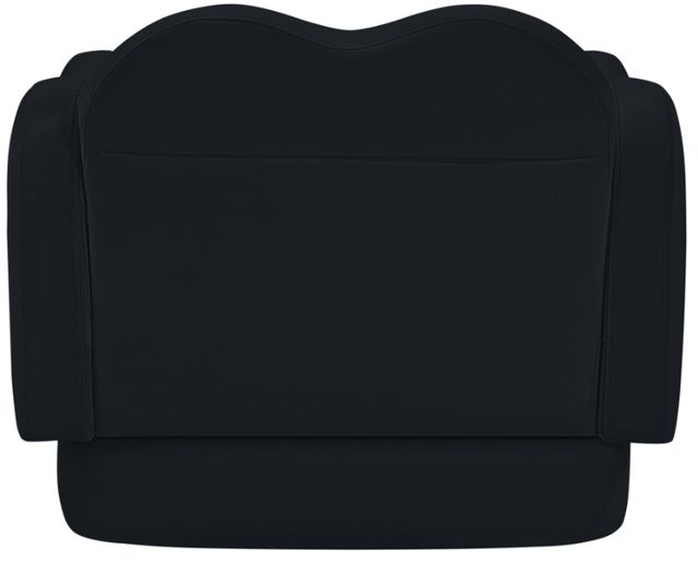 Meridian Furniture Bloom Black Velvet Upholstered Accent Chair-3