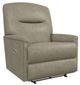 La-Z-Boy® Aries Charcoal Power Wall Recliner with Headrest-0