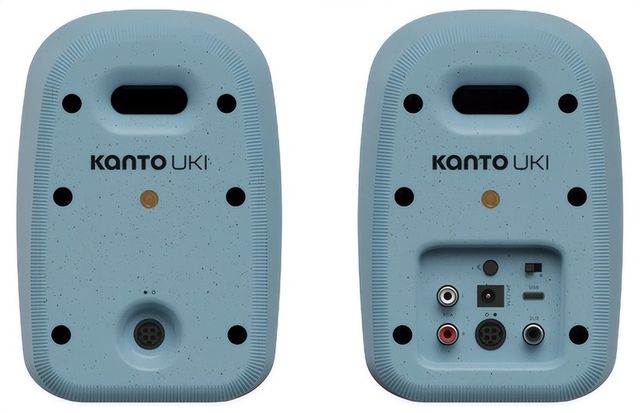 Kanto Uki 3" Cornflower Compact Desktop Speakers (Pair)-2