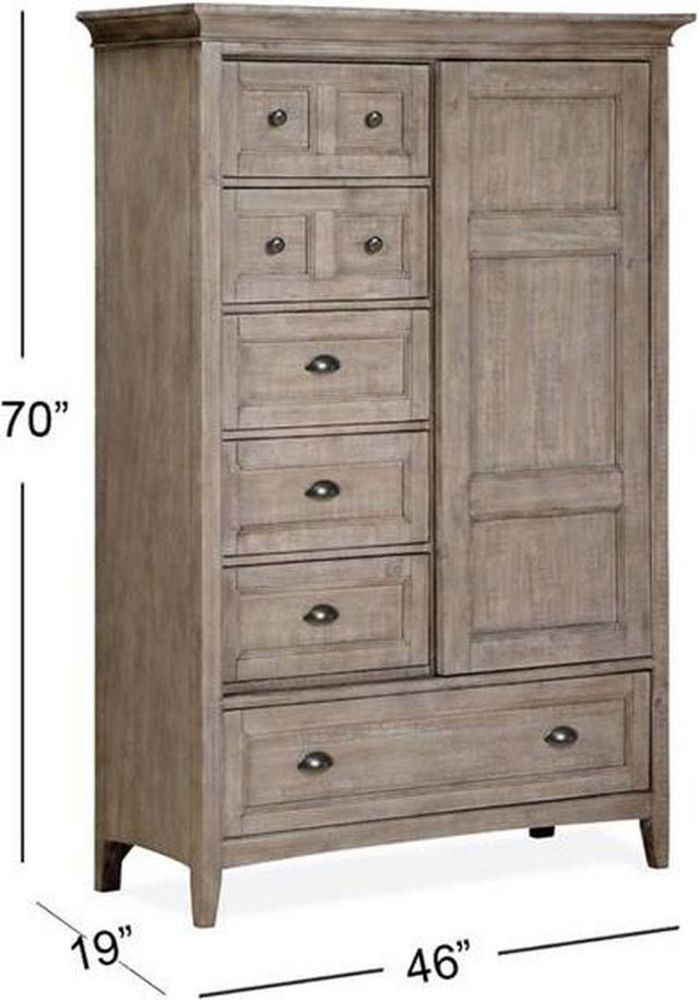Magnussen Home® Paxton Place Dovetail Gray Door Chest-2