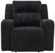 Signature Design by Ashley® TwinBrooke Black Power Recliner with Adjustable Headrest-1